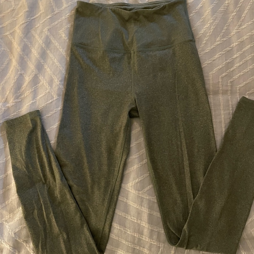 Heather Green Leggings 🌲